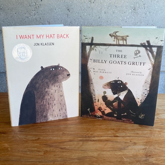 Indigo Other - 2 x Hardcover Jon Klassen Books